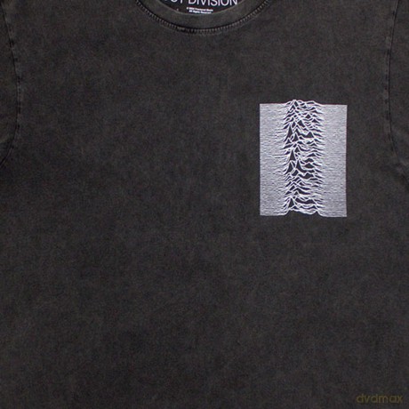 Joy Division: Unisex Stone Wash T-Shirt: Pulsar Pocket Wave (Charcoal Grey) (Back Print) (XX-Large)
