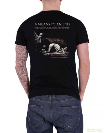Joy Division: Unisex T-Shirt: A Means To An End (Black) (Back Print) (XX-Large)