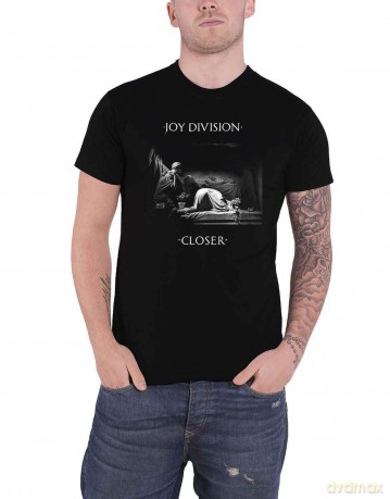 Joy Division: Unisex T-Shirt: Classic Closer (Black) (Large)