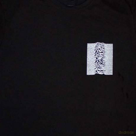 Joy Division: Unisex T-Shirt: Pulsar Pocket Wave (Black) (Back Print) (Medium)