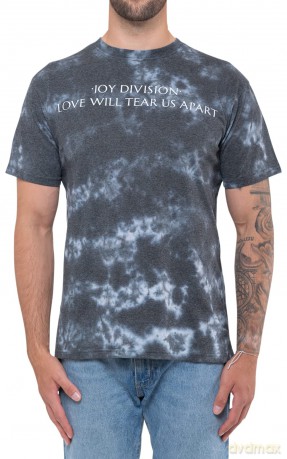 Joy Division: Unisex T-Shirt: Tear Us Apart Text (Black) (Wash Collection) (Medium)