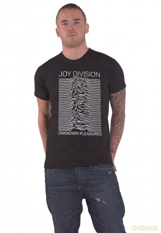 Joy Division: Unisex T-Shirt: Unknown Pleasures White On Black (Black) (X-Large)