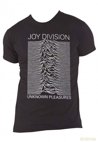 Joy Division: Unisex T-Shirt: Unknown Pleasures White On Black (Black) (X-Large)