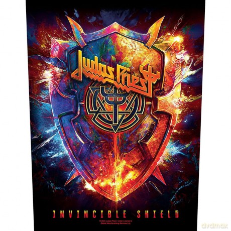 Judas Priest: Back Patch: Invincible Shield