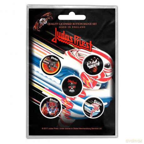 Judas Priest: Button Badge Pack: Turbo