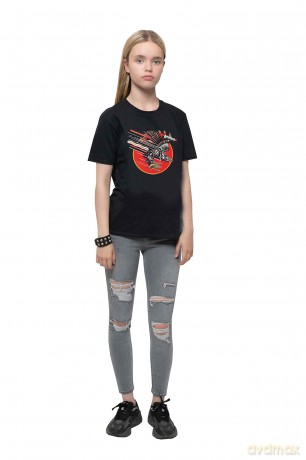 Judas Priest: Kids T-Shirt: Screaming For Vengeance (Black) (12-13 Years)