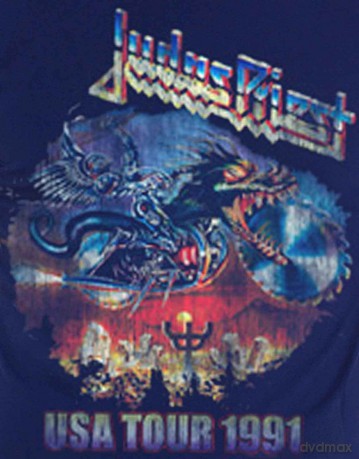 T-Shirt: Judas Priest Men'S Tee: Painkiller Us Tour 91 (X-Large)