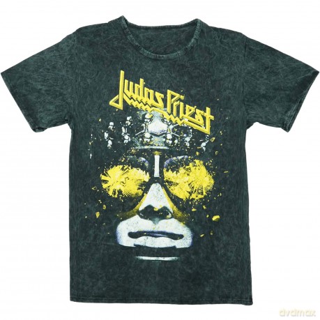 Judas Priest: Men's Premium Tee: Hell-bent with Puff Print Finishing (XX-Large)