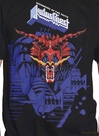 Judas Priest: Men's Tee: Defenders Blue (Medium)