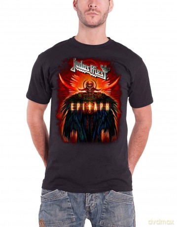 Judas Priest: Men's Tee: Epitaph Jumbo (Large)
