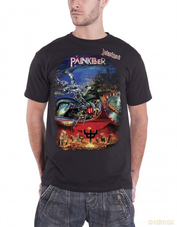 Judas Priest: Men's Tee: Painkiller (Small)