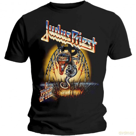 Judas Priest: Men's Tee: Touch of Evil (Medium)