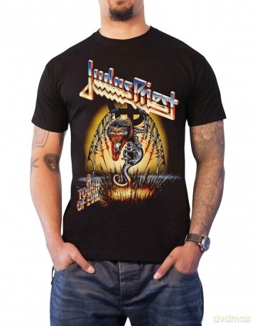 Judas Priest: Men's Tee: Touch of Evil (X-Large)