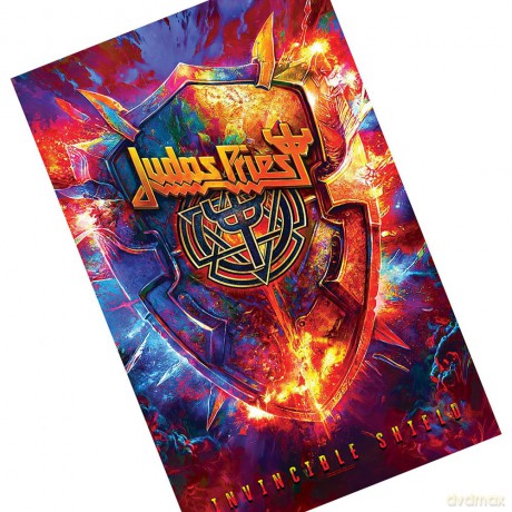 Judas Priest: Textile Poster: Invincible Shield