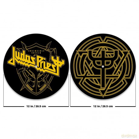 Judas Priest: Turntable Slipmat Set: Invincible Shield