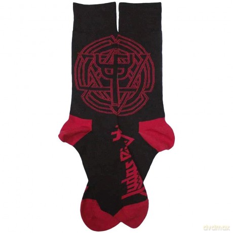 Judas Priest: Unisex Ankle Socks: Trident Emblem (Black) (UK Size 7 - 11)