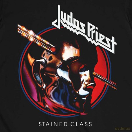 Judas Priest: Unisex T-Shirt: Stained Class Album Circle (Black) (Small)