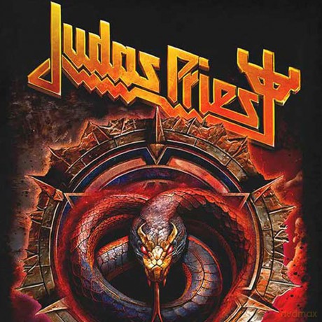 Judas Priest: Unisex T-Shirt: The Serpent (Black) (Medium)