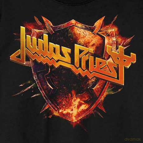 Judas Priest: Unisex T-Shirt: United We Stand (Black) (Back Print) (X-Large)