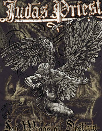 Judas Priest: Unisex Tee: Sad Wings (Small)