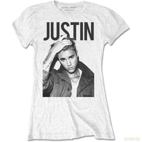 Justin Bieber: Ladies Tee: Bold (Small)