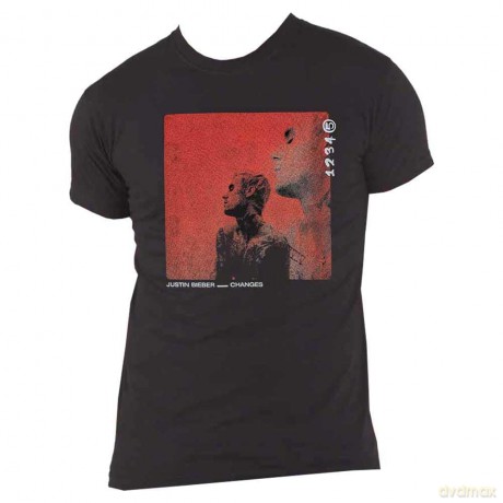 Justin Bieber: Unisex T-Shirt: Changes (Black) (Small)