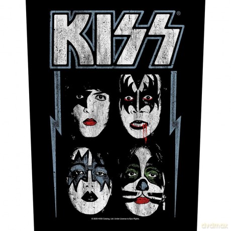 Kiss: KISS Back Patch: Faces
