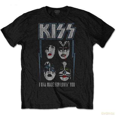 Kiss: KISS Kids T-Shirt: Made For Lovin' You (Black) (3-4 Years)