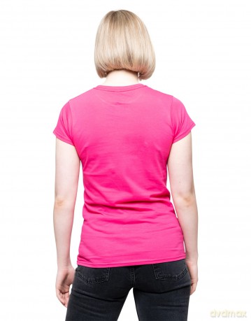 Kiss: KISS Ladies T-Shirt: Party Every Day (Heliconia Pink) (Small)