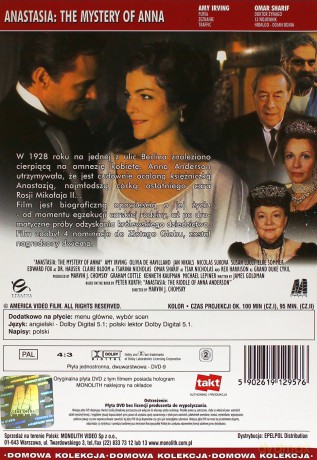 Anastazja (1986) [DVD]