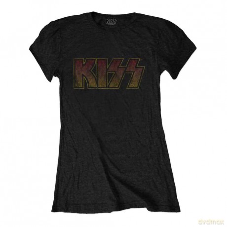 Kiss: KISS Ladies Tee: Vintage Classic Logo (X-Large)