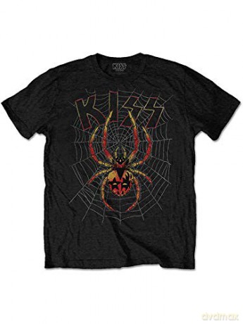 Kiss: KISS Men's Tee: Spider (Medium)