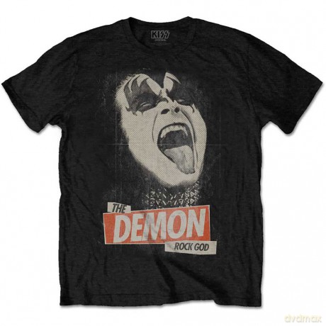 Kiss: KISS Men's Tee: The Demon Rock (Medium)