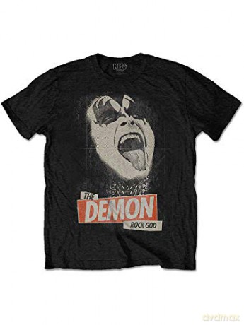 Kiss: KISS Men's Tee: The Demon Rock (XX-Large)