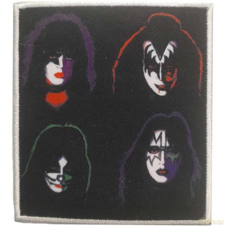 Kiss: KISS Standard Patch: 4 Heads