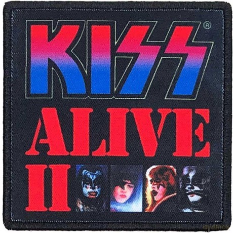 Kiss: KISS Standard Patch: Alive II