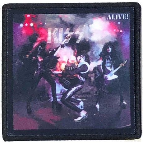 Kiss: KISS Standard Patch: Alive!