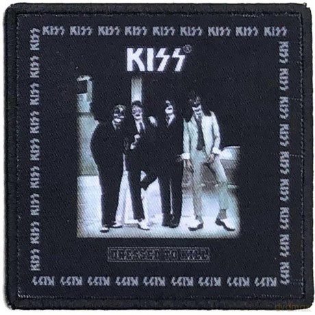 Kiss: KISS Standard Patch: Dressed To Kill