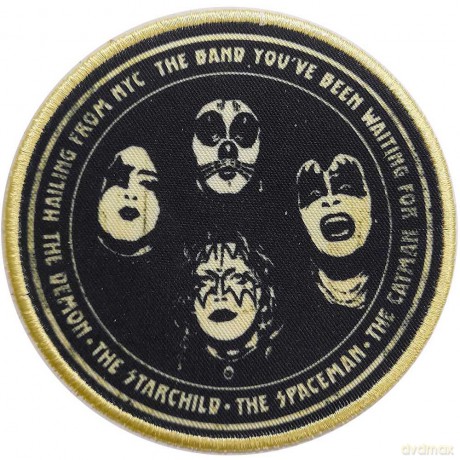 Kiss: KISS Standard Patch: Hailing from NYC