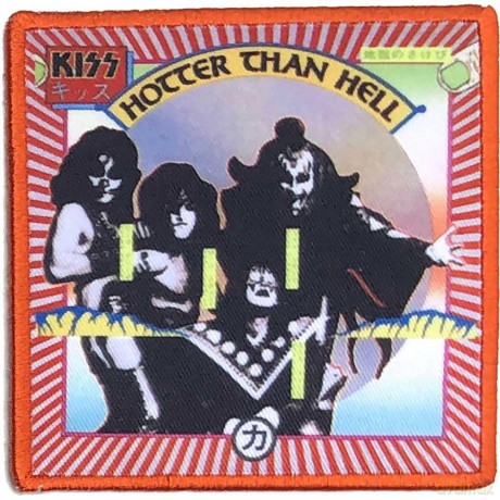 Kiss: KISS Standard Patch: Hotter Than Hell