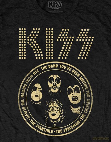 Kiss: KISS Unisex T-Shirt: Band Circle (Black) (Medium)