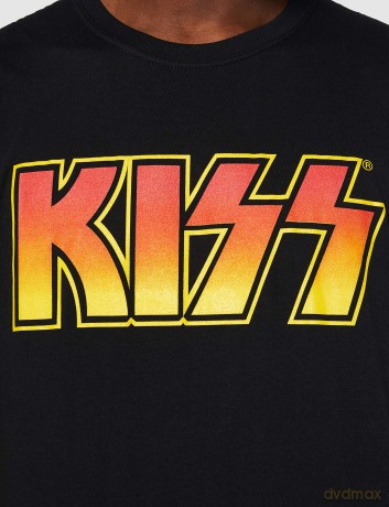 Kiss: KISS Unisex T-Shirt: Classic Logo (Black) (Large)