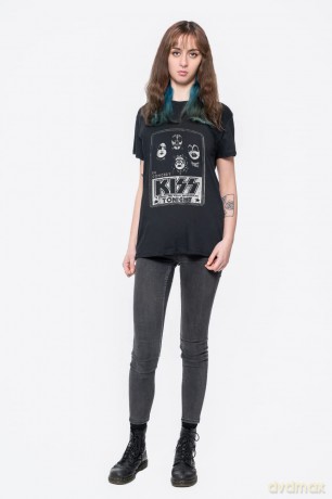 Kiss: KISS Unisex T-Shirt: Tonight (Black) (Medium)