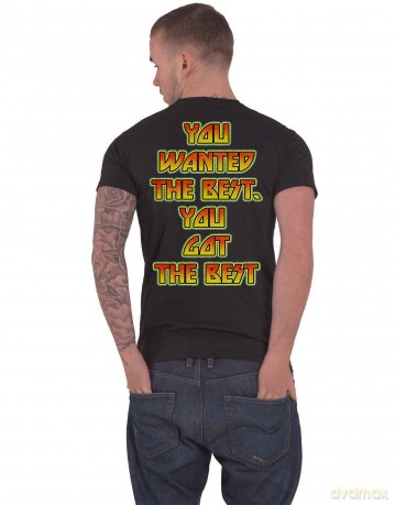 Kiss: KISS Unisex T-Shirt: You Wanted The Best (Black) (Back Print) (XX-Large)