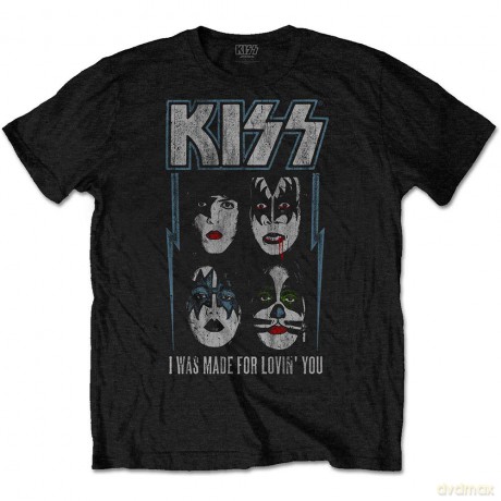 Kiss: KISS Unisex Tee: Made For Lovin' You (Large)