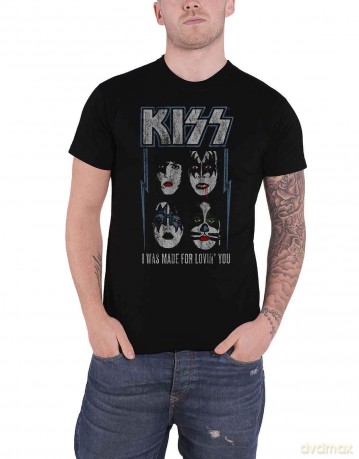 Kiss: KISS Unisex Tee: Made For Lovin' You (Medium)