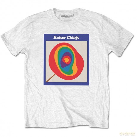 Kaiser Chiefs: Unisex T-Shirt: Lollipop (White) (XX-Large)