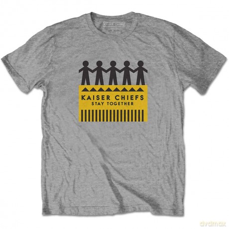 Kaiser Chiefs: Unisex T-Shirt: Paper Dolls (Grey) (X-Large)