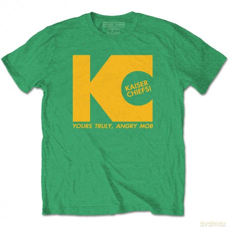 Kaiser Chiefs: Unisex T-Shirt: Yours Truly (Irish Green) (Small)