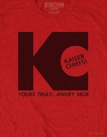 Kaiser Chiefs: Unisex T-Shirt: Yours Truly (Red) (Medium)